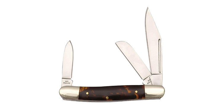 Stockman Range, 3 blade Knife
